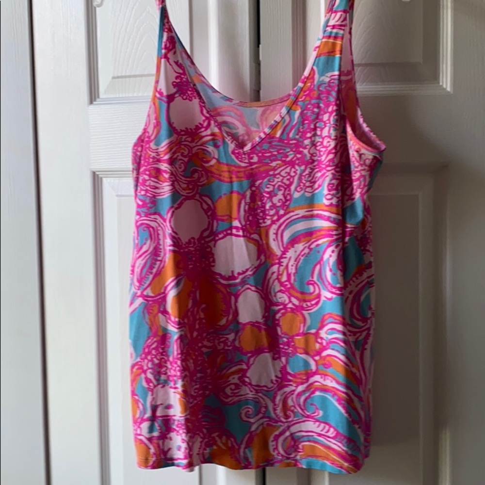 Lilly Pulitzer tank top EUC